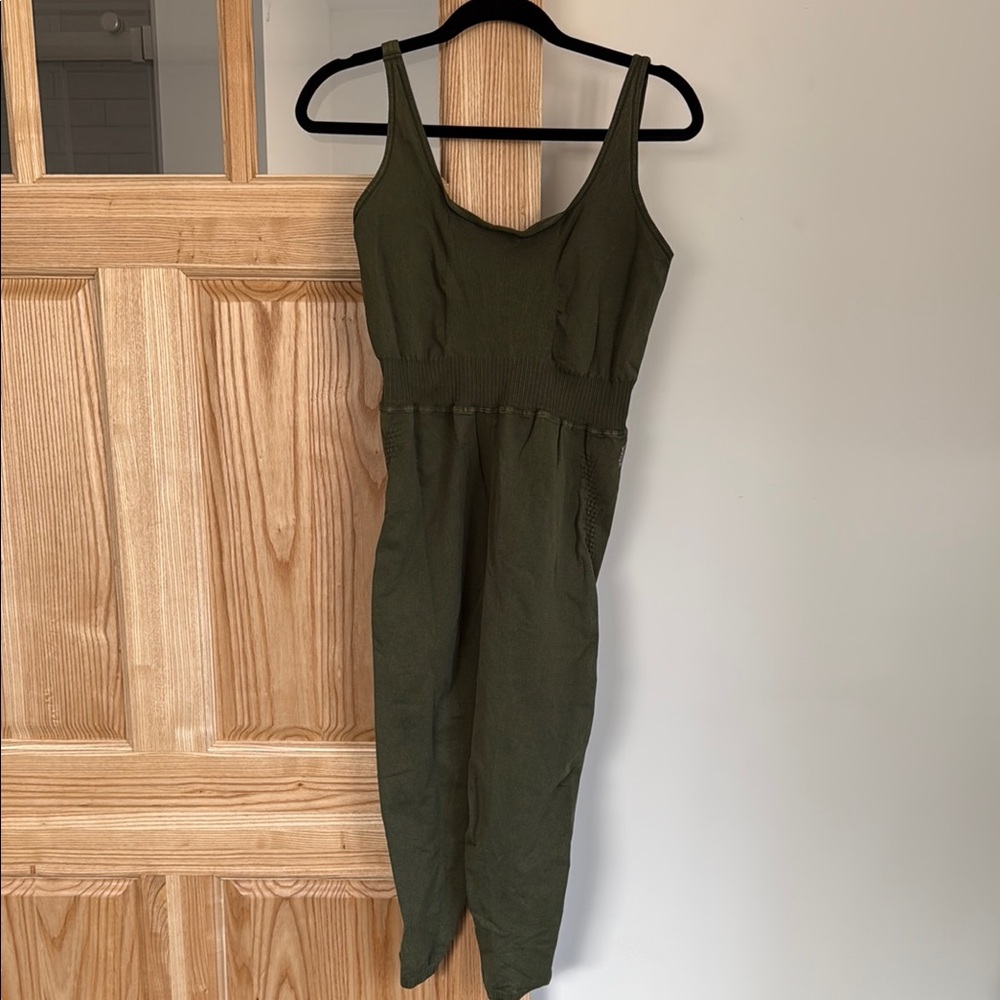FP Movement Green Jumpsuit Good Karma Onsie